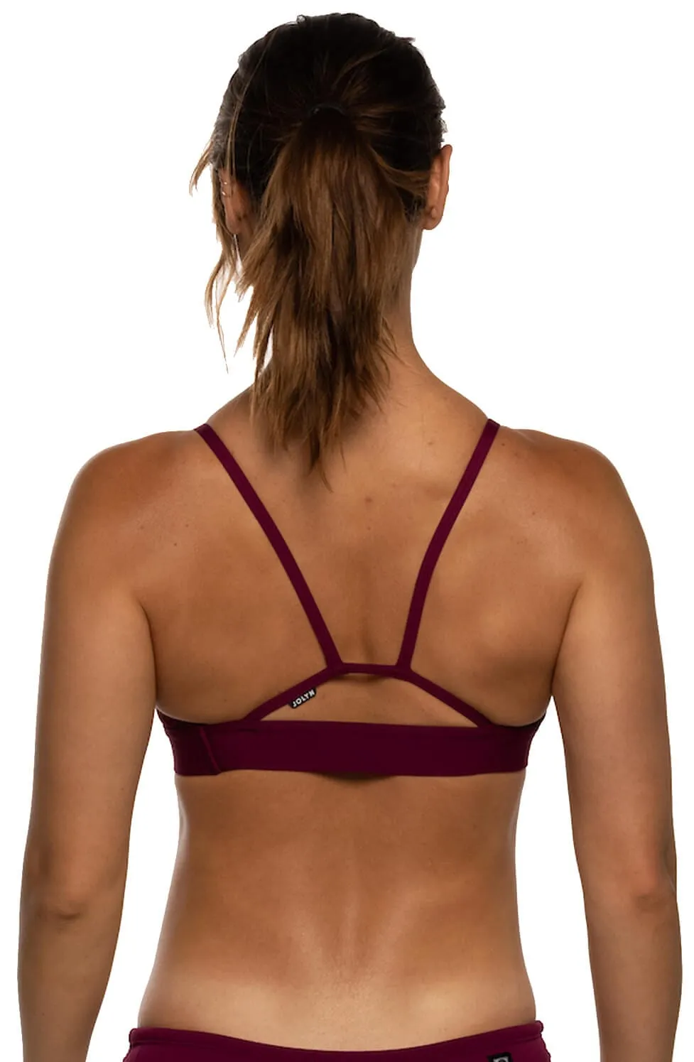 Mara Bikini Top - Cabernet