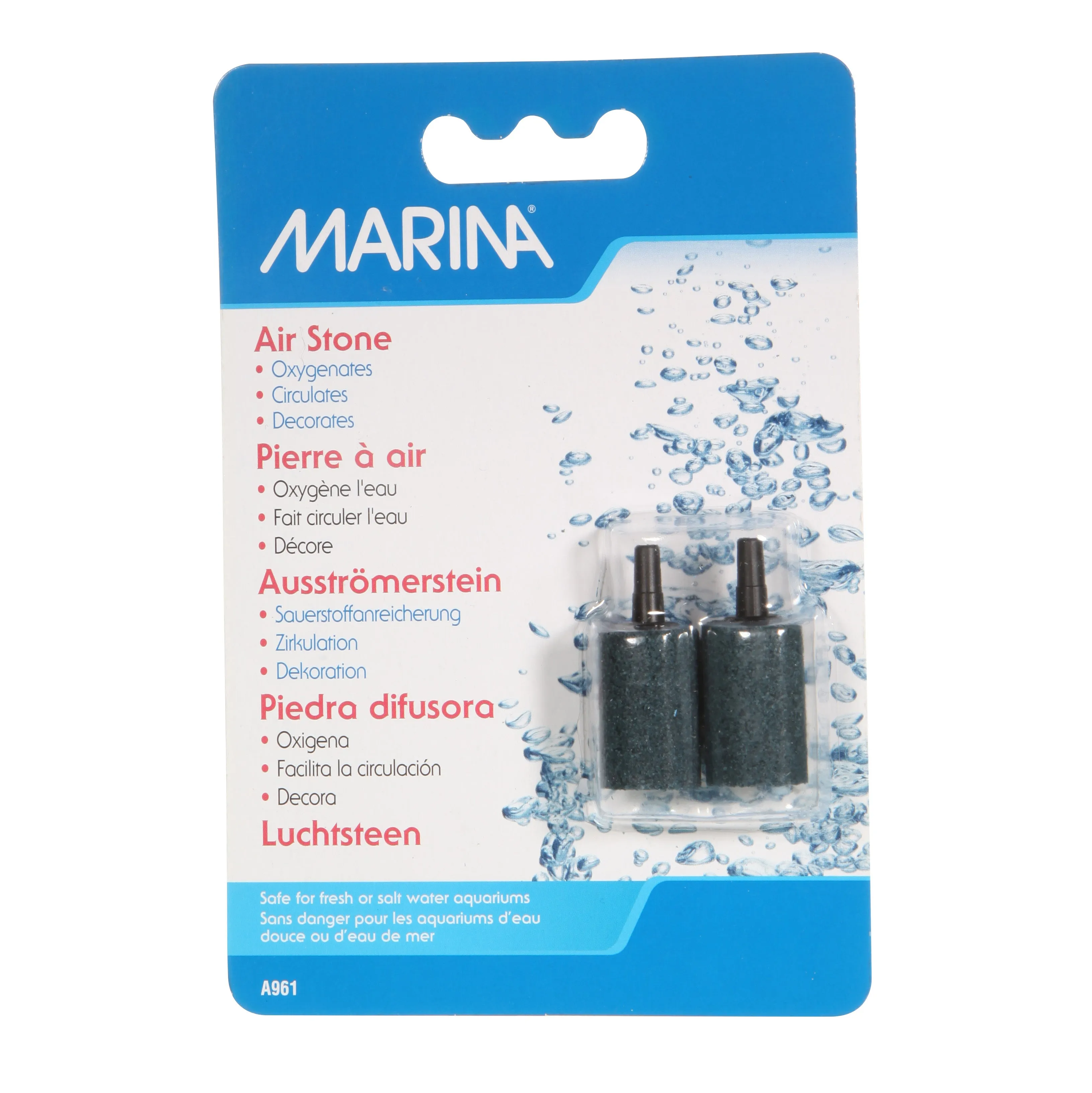 Marina Cylinder Airstone 1 in (2/PK)