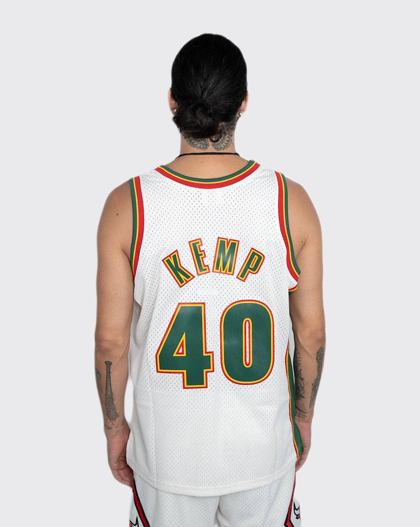 Mitchell & Ness Kemp Sonics Swing Jersey