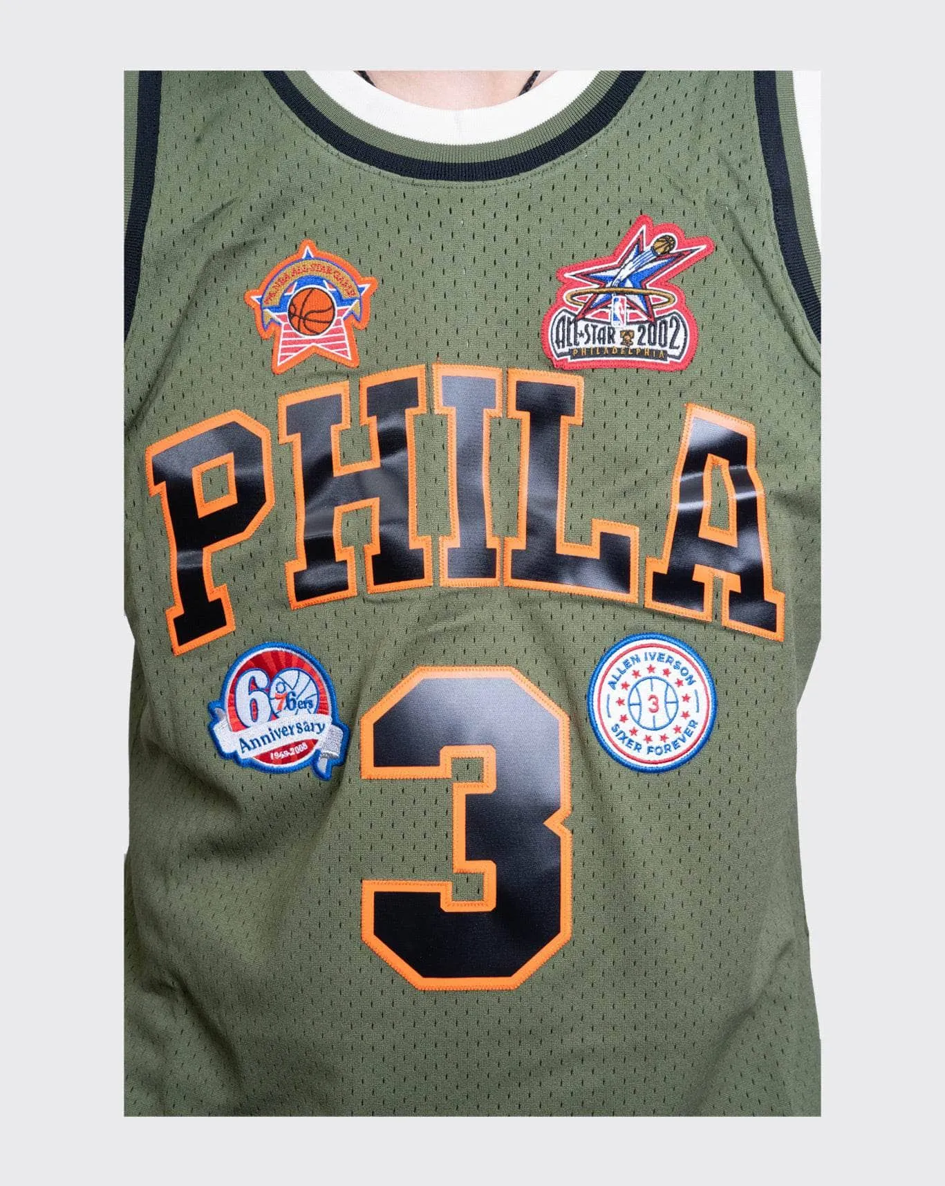 Mitchell & Ness Sixers Iverson Flight Swing Jersey