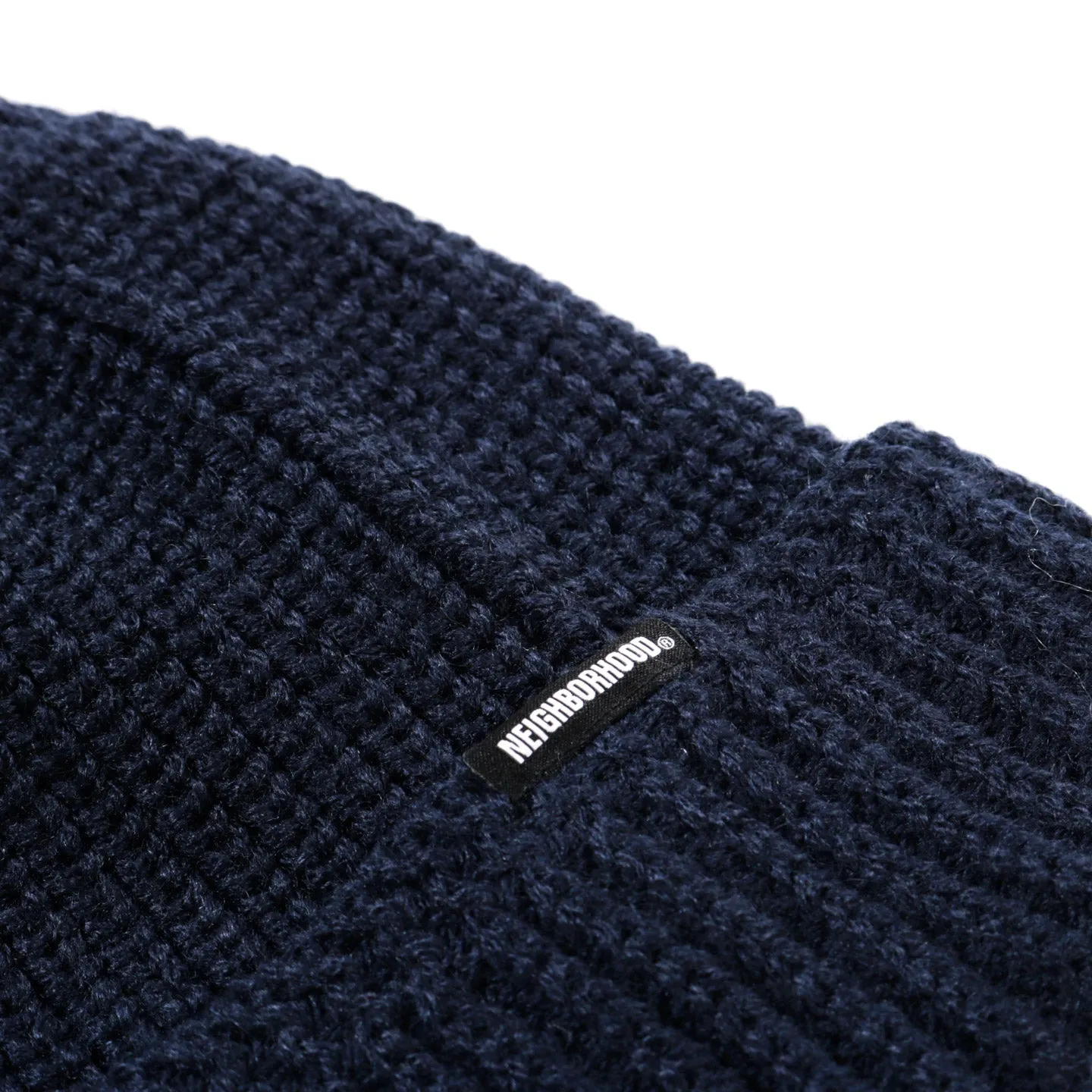 NEIGHBORHOOD WOOL JEEP CAP NAVY