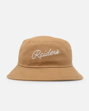 New Era Las Vegas Raiders 'Wheat Duck Canvas' Bucket Hat Wheat