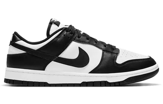 Nike Men's Dunk Low Shoes - Black / White