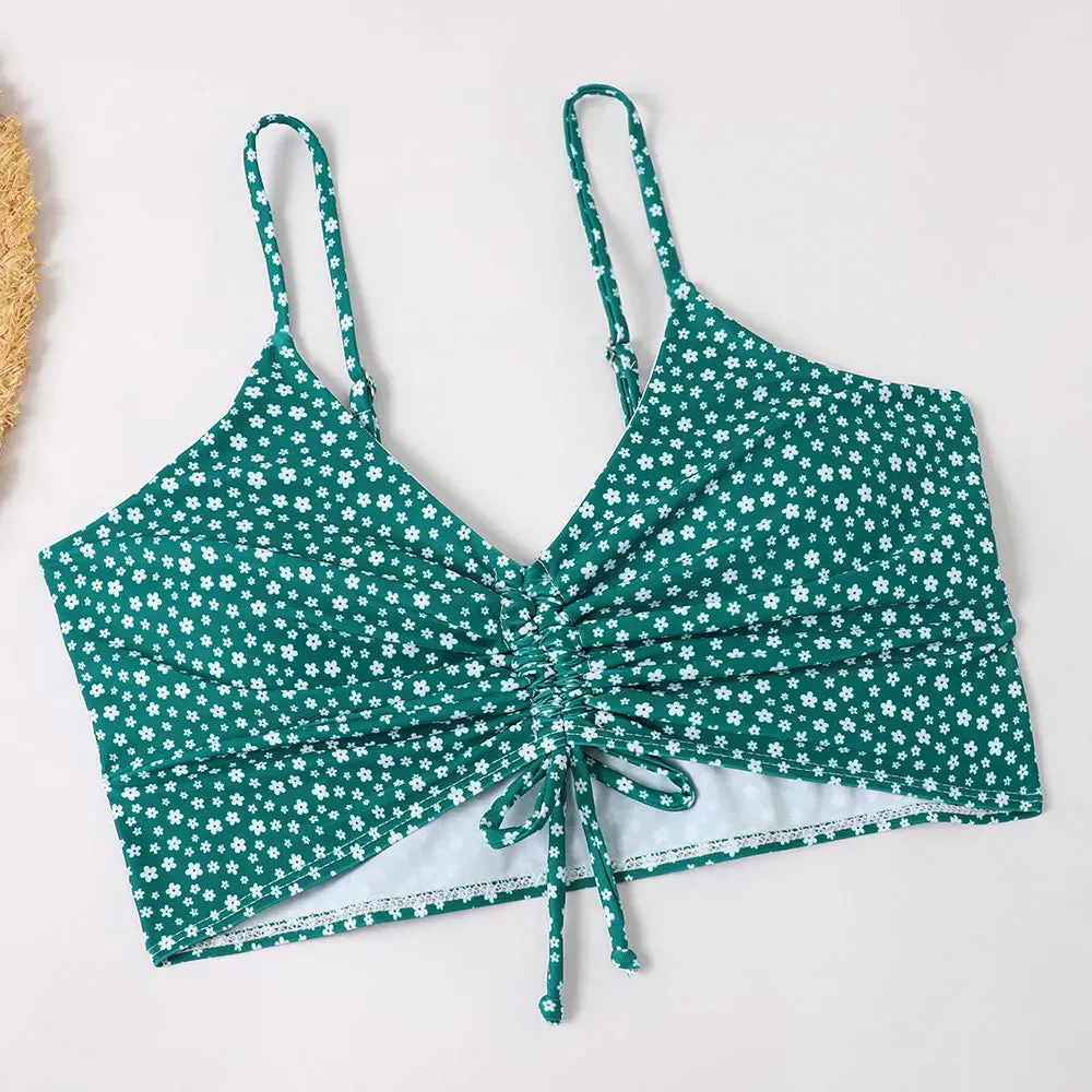 Ocean Breeze Bikini-Set mit hoher Taille