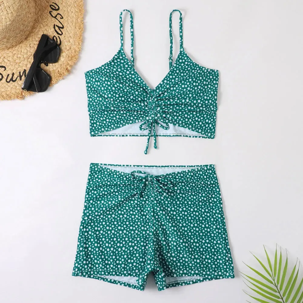 Ocean Breeze Bikini-Set mit hoher Taille