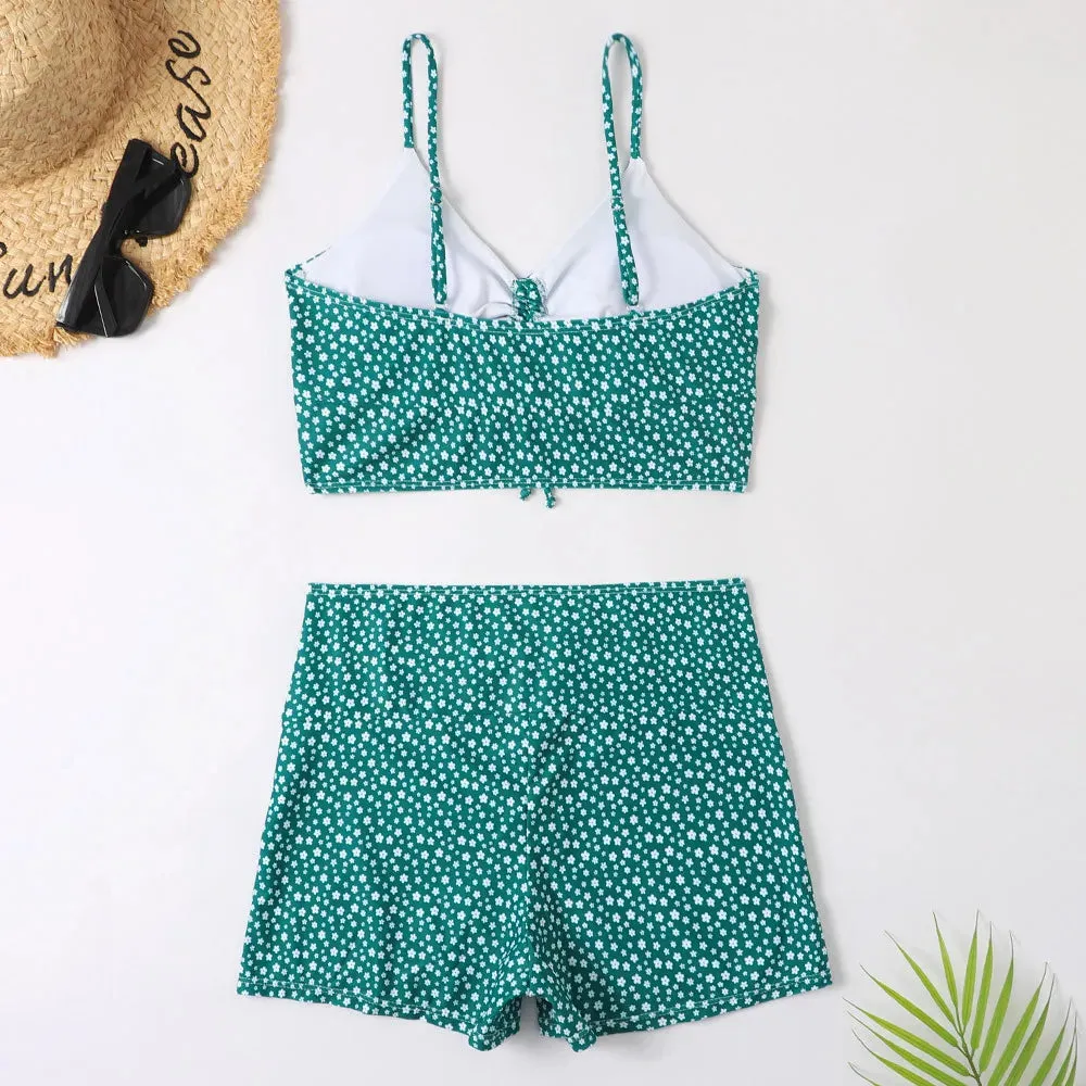 Ocean Breeze Bikini-Set mit hoher Taille