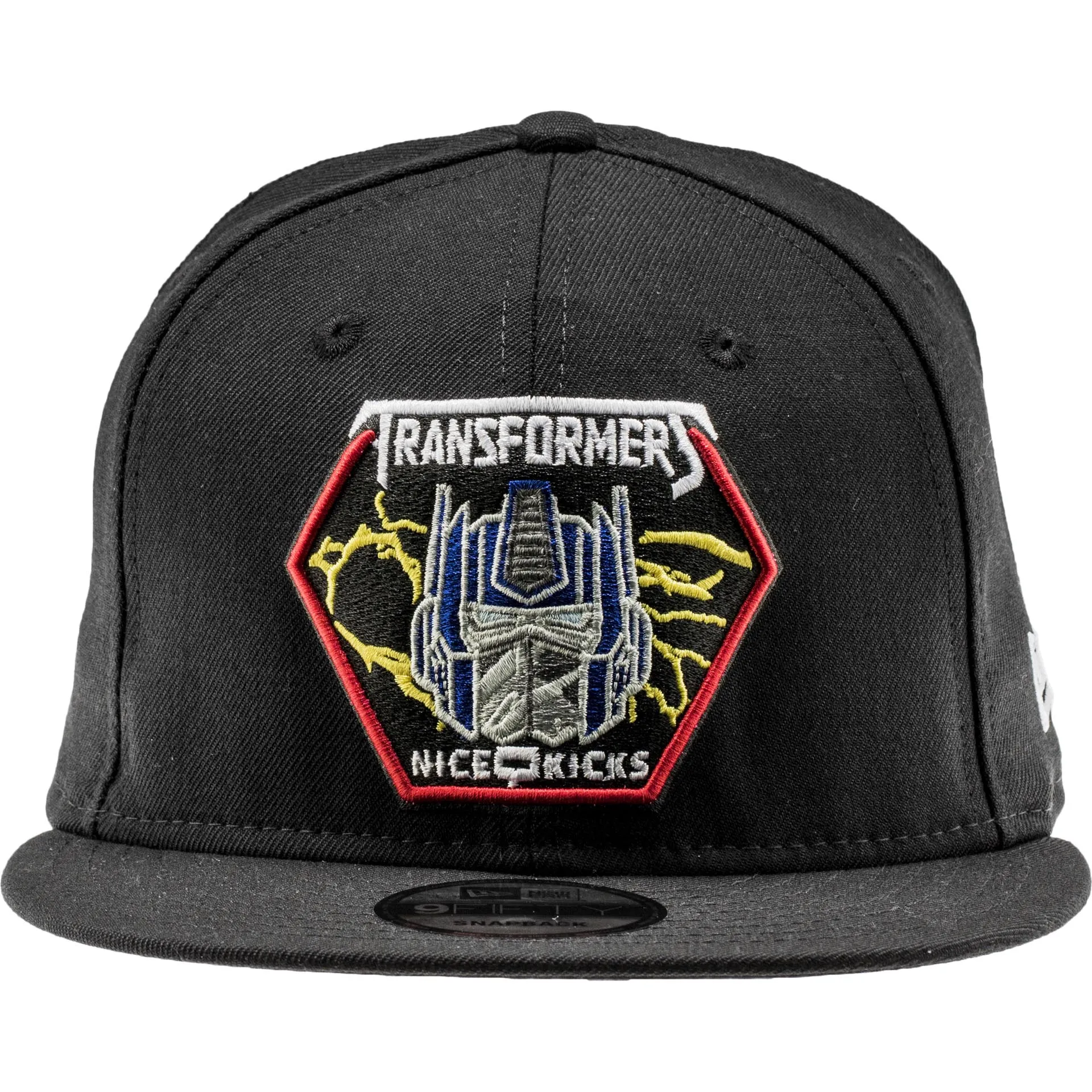 Optimus Prime Mens Snapback Hat - Black