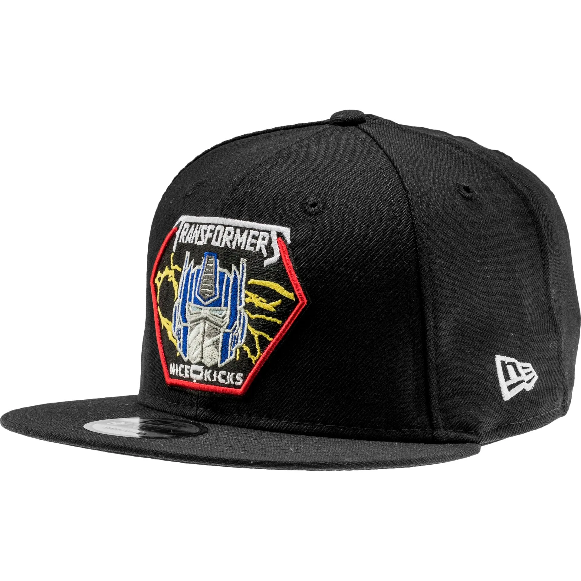 Optimus Prime Mens Snapback Hat - Black