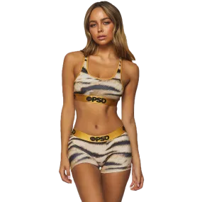 PSD "Golden Tiger" Sports Bra