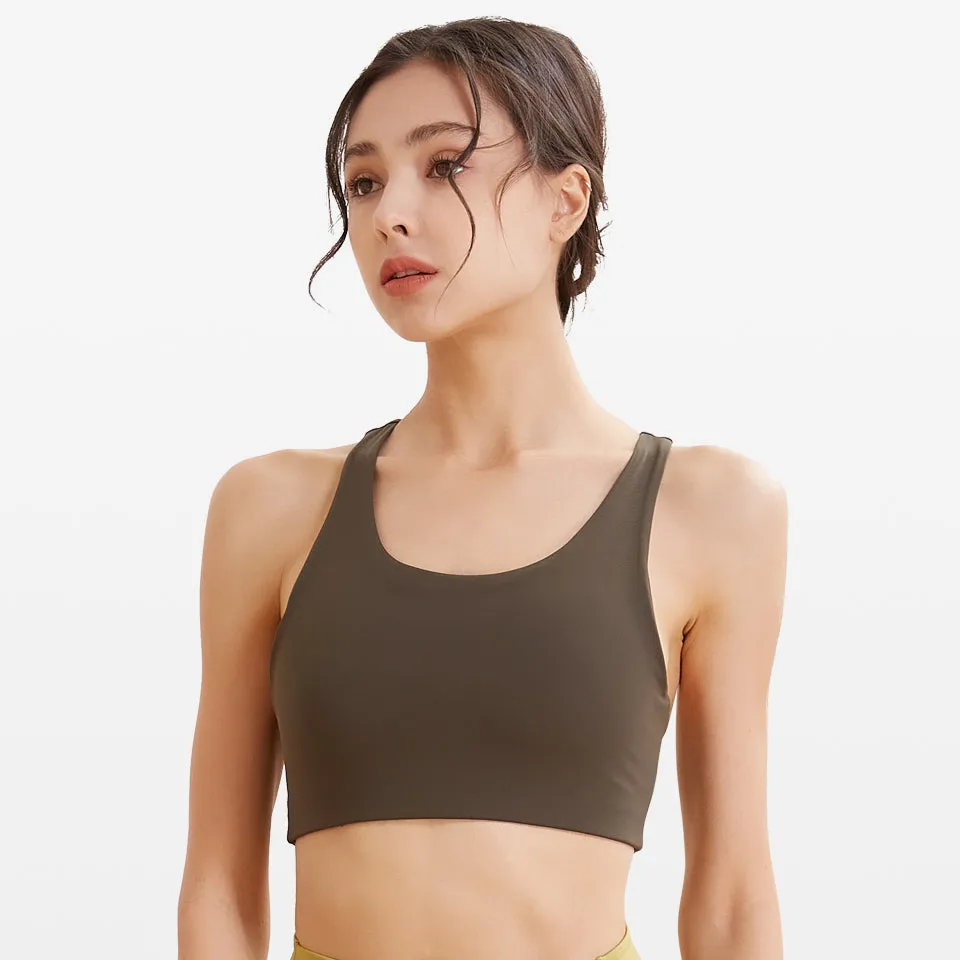 Racerback Workout Bra