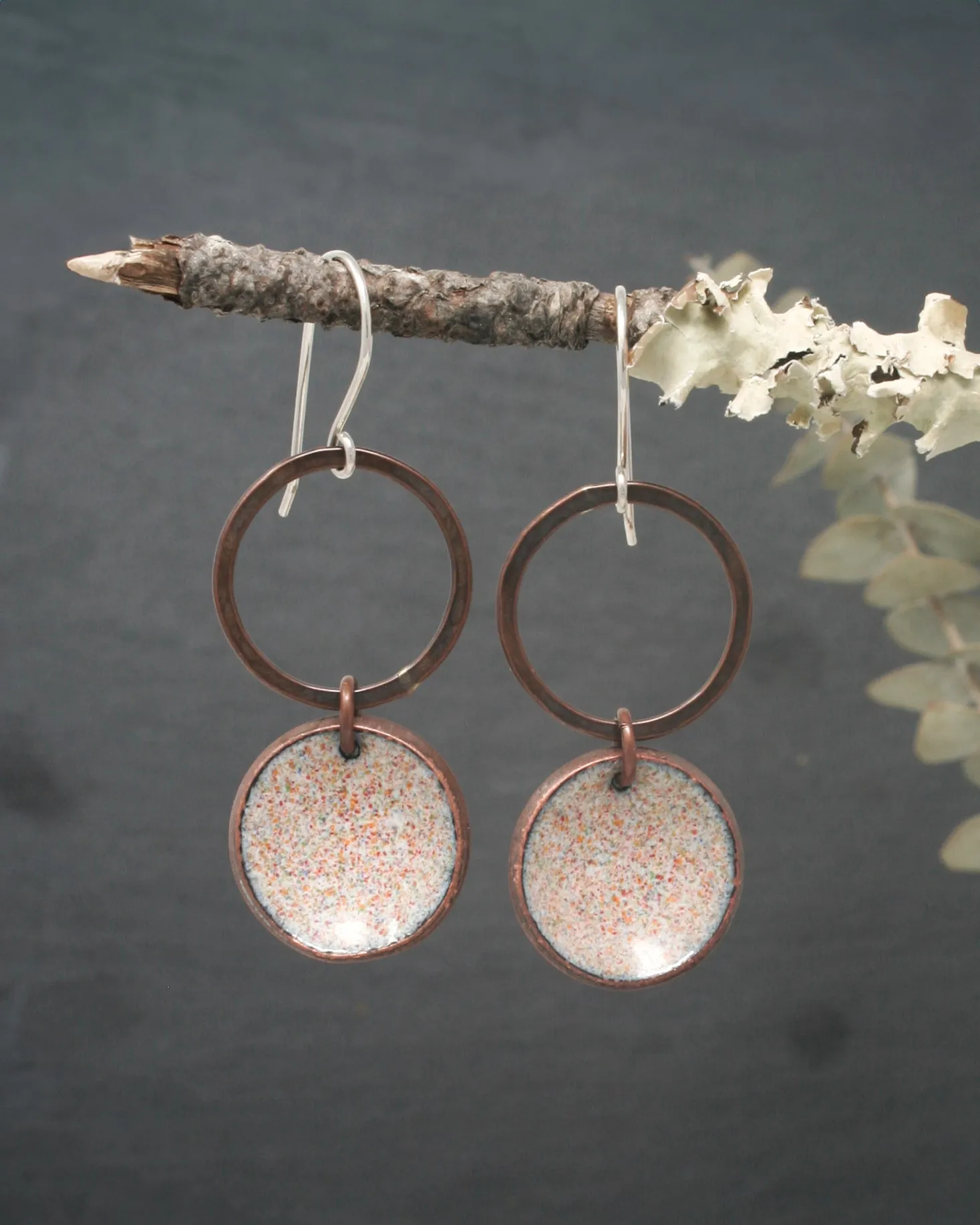 Revolve Patina Medium Penny earrings [made to order]