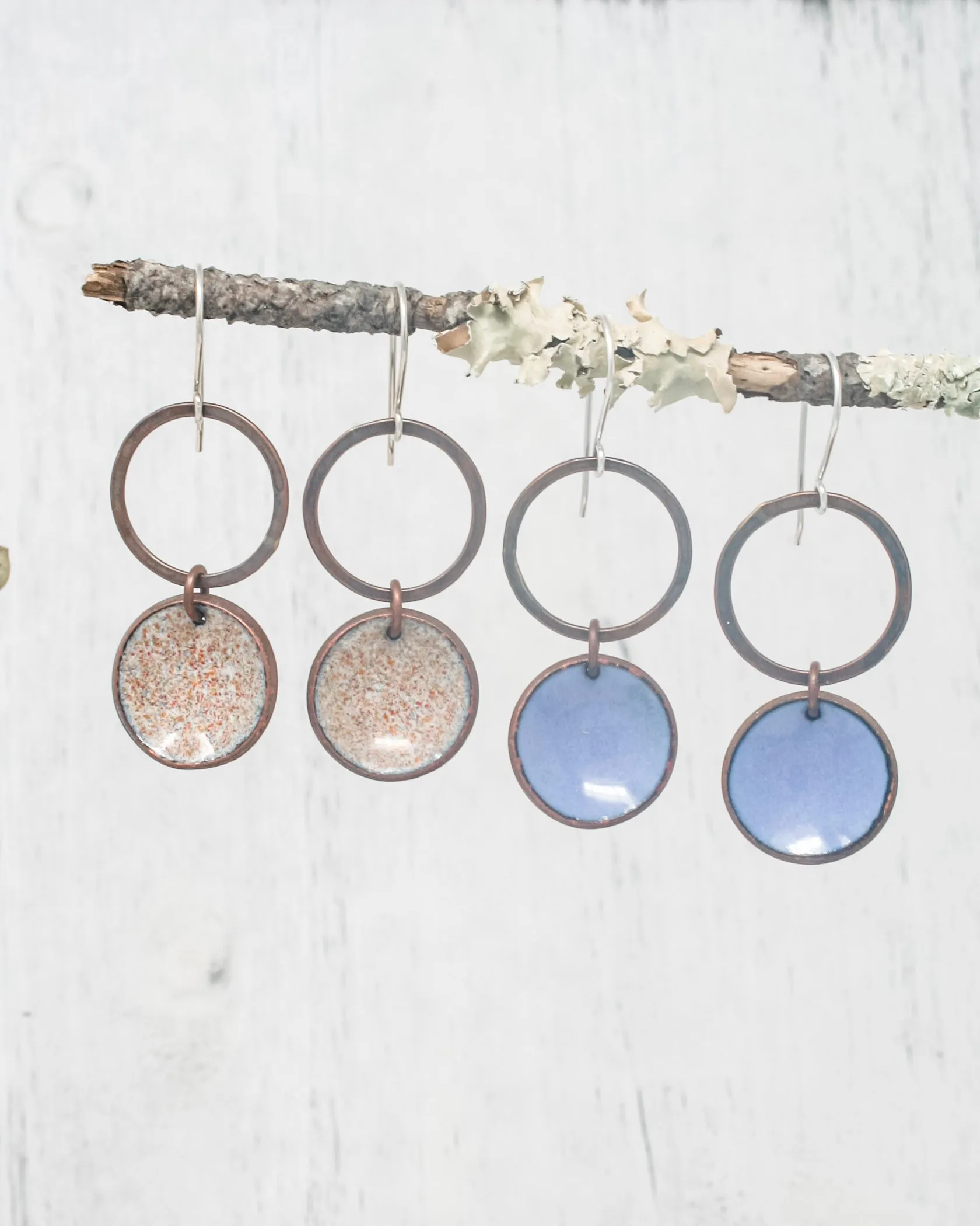 Revolve Patina Medium Penny earrings [made to order]