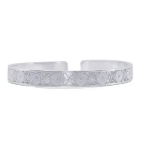 TRINITY SILVER CUFF BRACELET FILIGREE