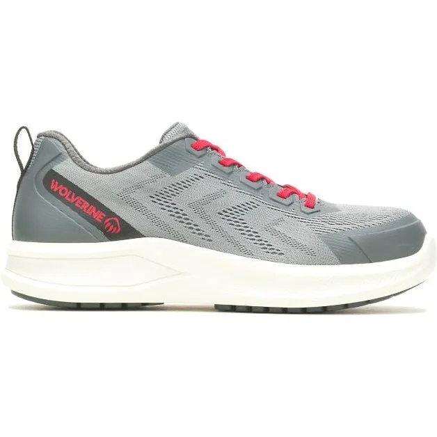 Wolverine Men's Bolt Durashocks Knit Carbonmax Work Shoe -Grey- W231002